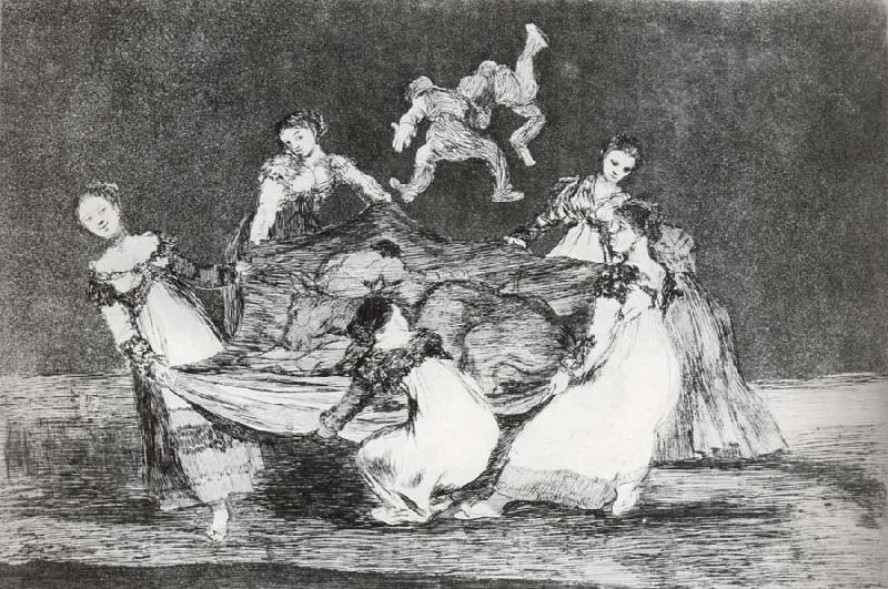 Francisco Goya Disparate feminino France oil painting art